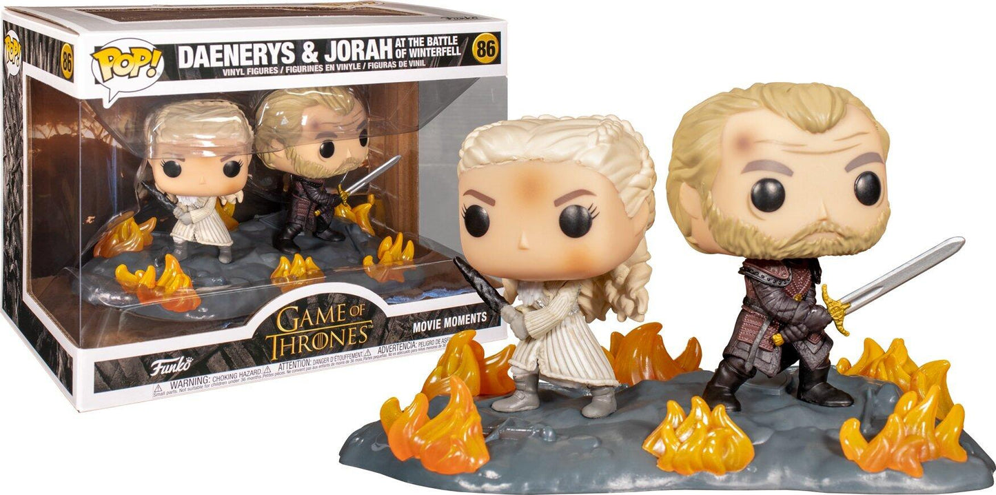 Pop! Movie Moments: Game Of Thrones - Daenerys & Jorah With Swords (86)