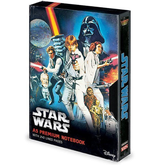 Notebook Premium A5 Star Wars - A New Hope VHS