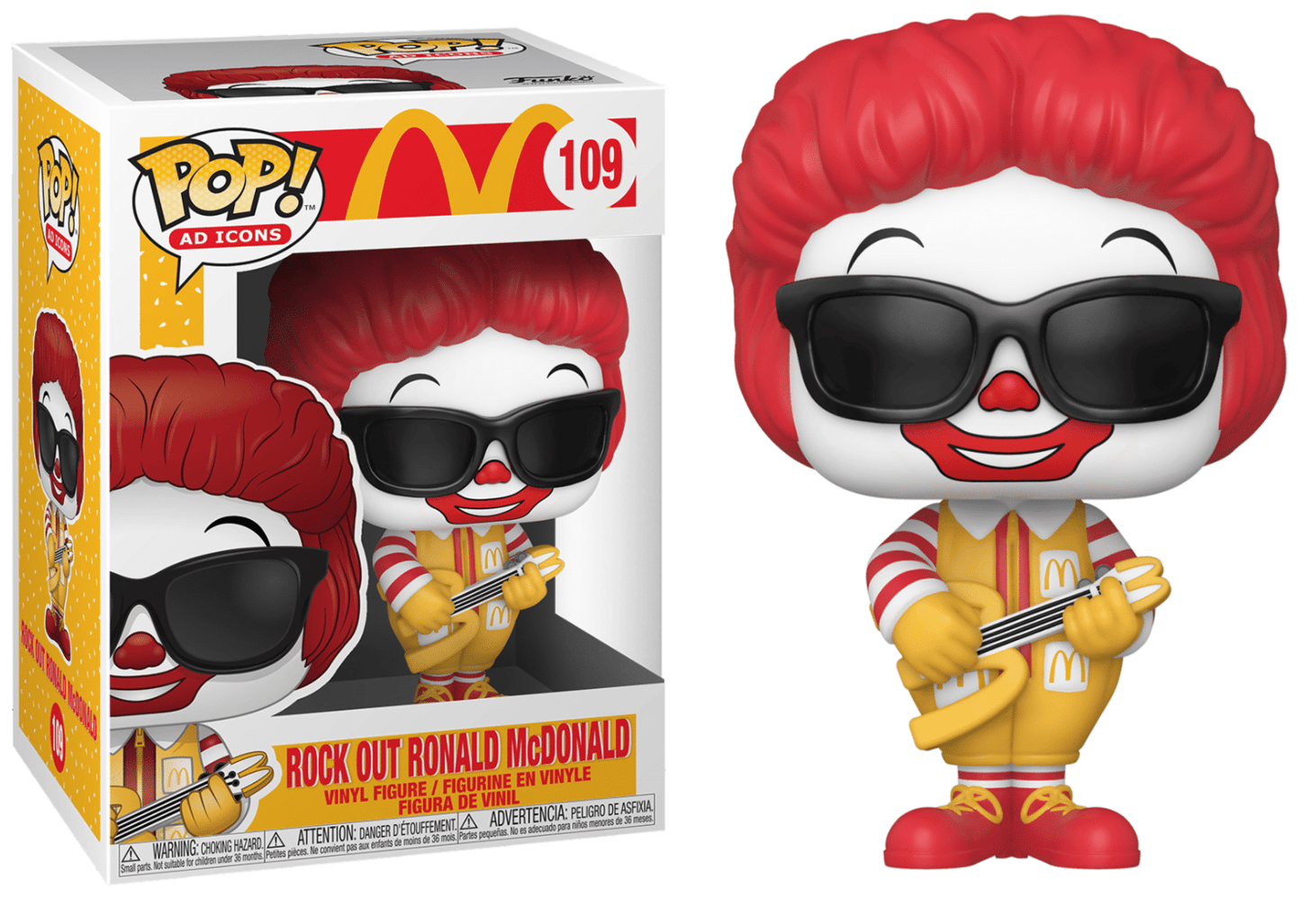 Pop! Ad Icons: McDonalds - Rock Out Ronald McDonald (109)