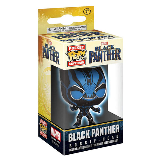 Pocket Pop! Keychains: Marvel Black Panther - Blue Suit