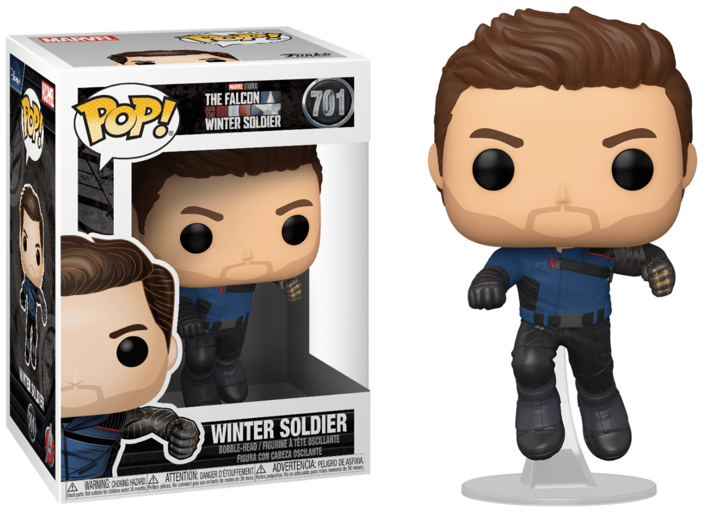 Pop! Marvel: The Falcon And The Winter Soldier - Winter Soldier (701)