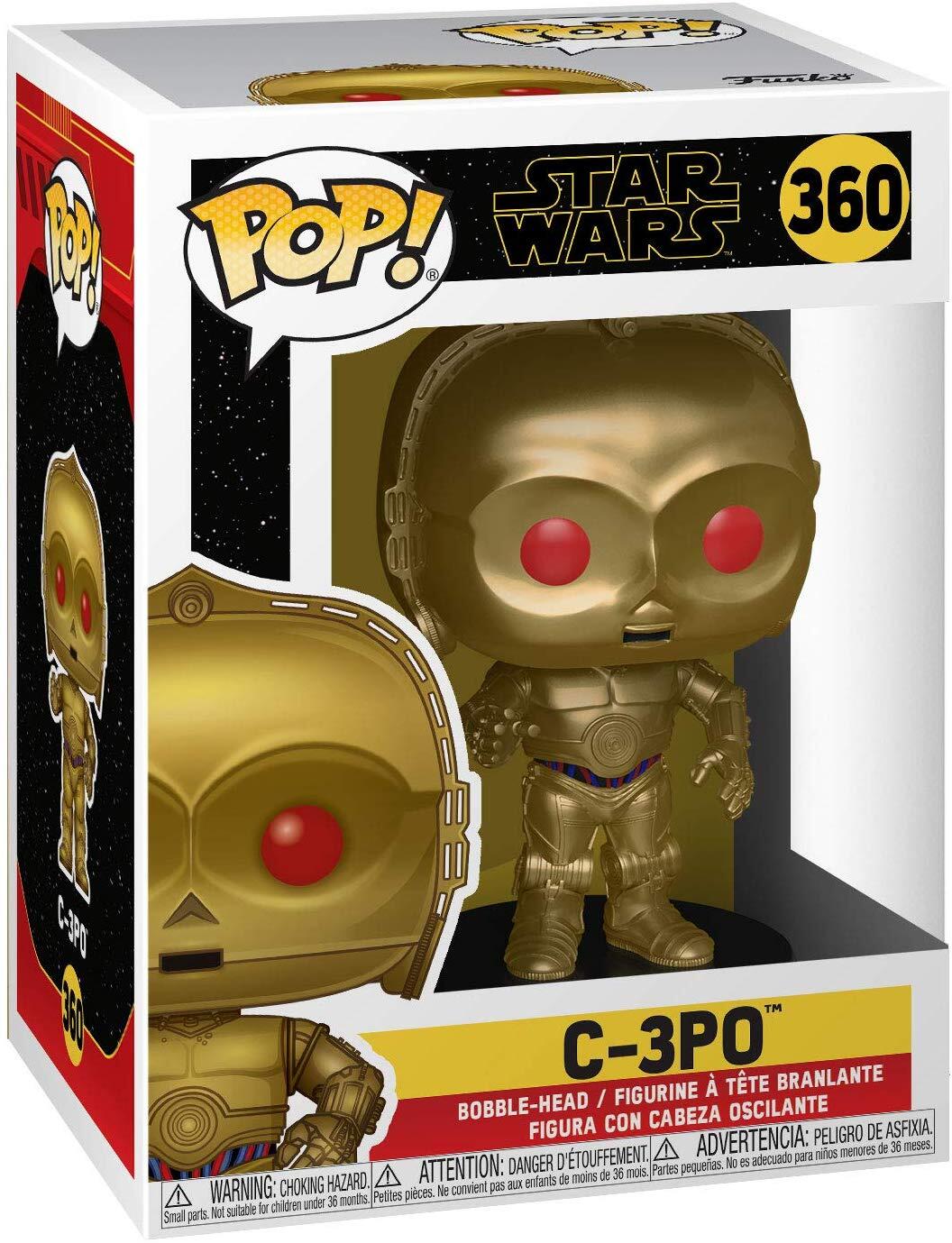 POP! Bobble Star Wars: The Rise Of Skywalker - C-3PO Red Eyes (360)