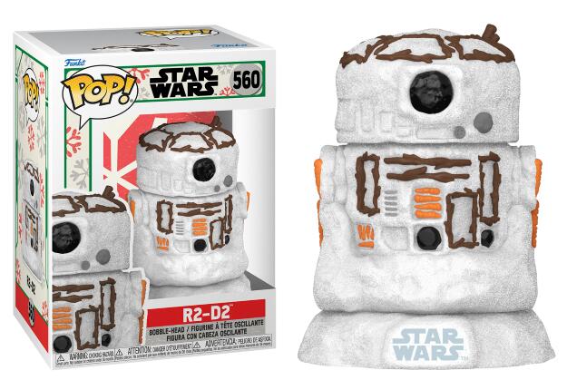 Pop! Star Wars: Holiday - Snowman R2-D2 #560