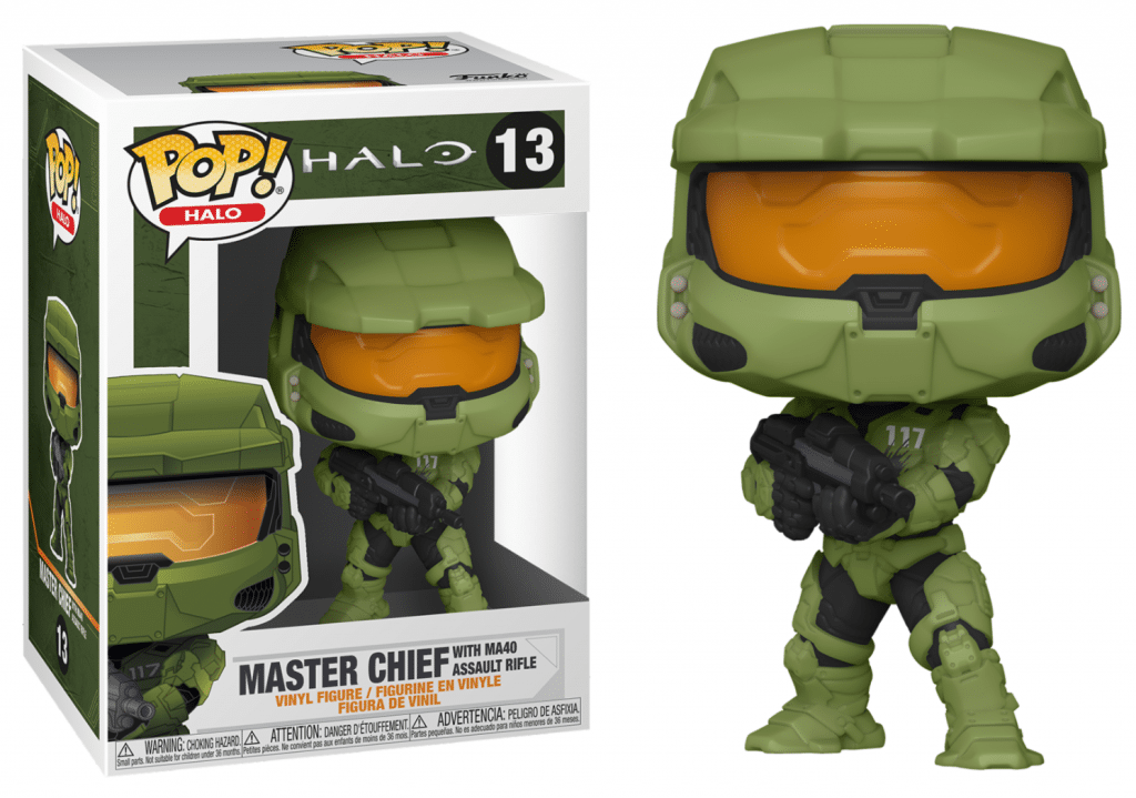Pop! Halo: Halo Infinite - Master Chief With AM40 Assault Rifle #13
