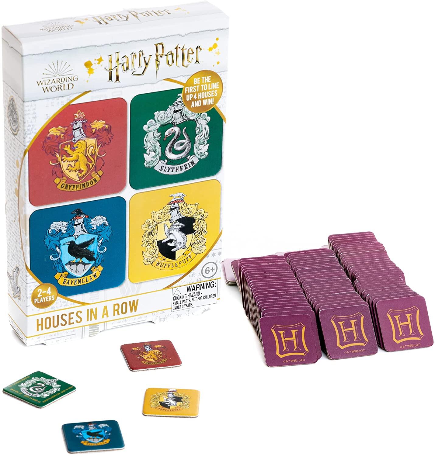 Harry Potter Hogwarts Houses In A Row Board Game