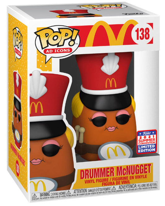 Pop! Ad Icons: McDonald's - Drummer McNugget #138 - Funko Exclusive SDCC 2021