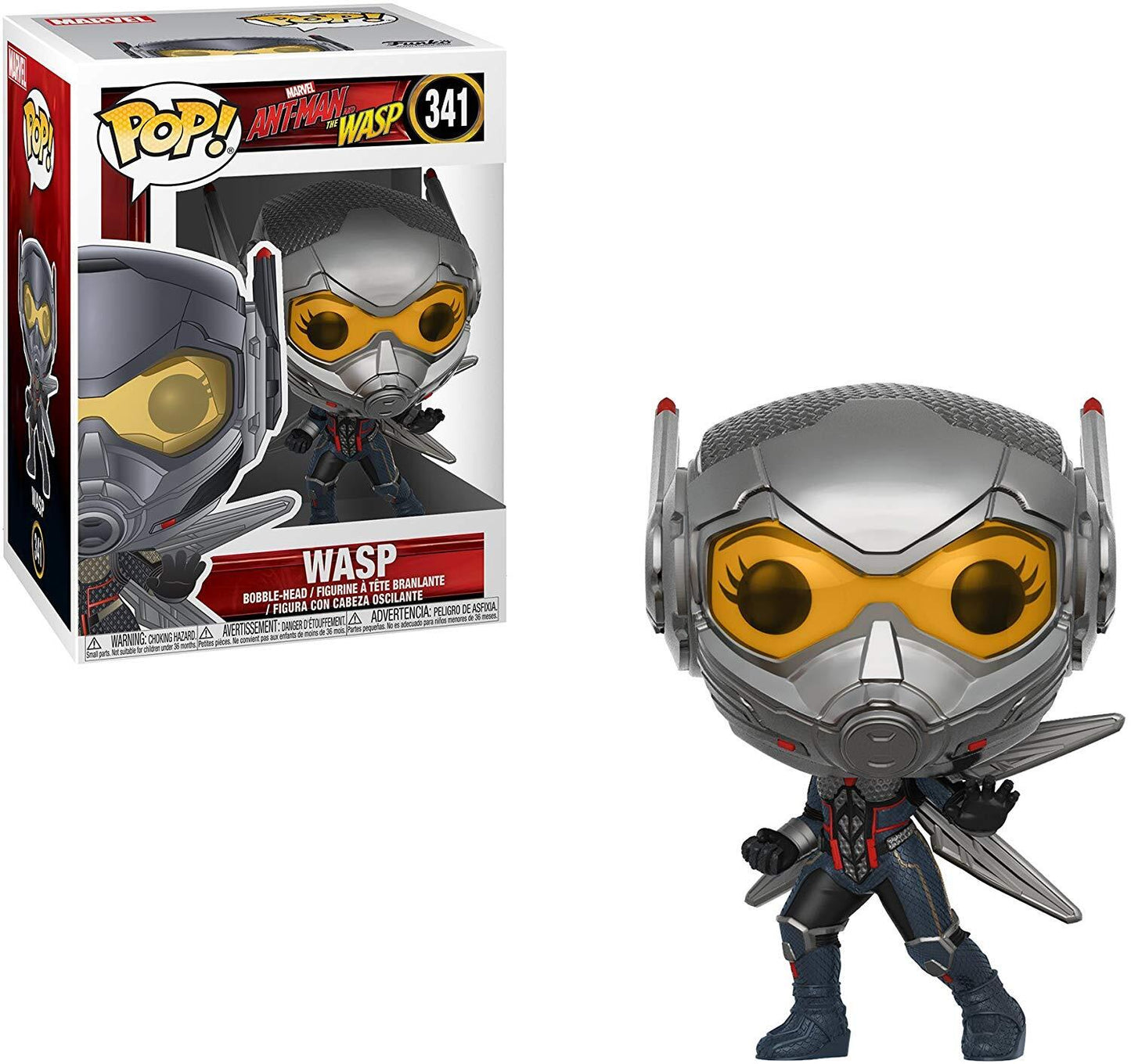 Pop! Bobble Marvel: Ant-Man &amp; The Wasp - Wasp #341