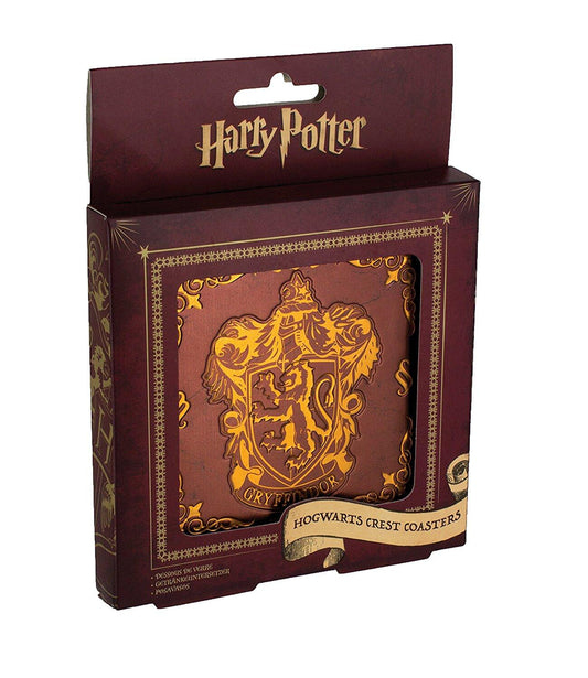 4 Coasters Hogwarts Crests Harry Potter Hogwarts